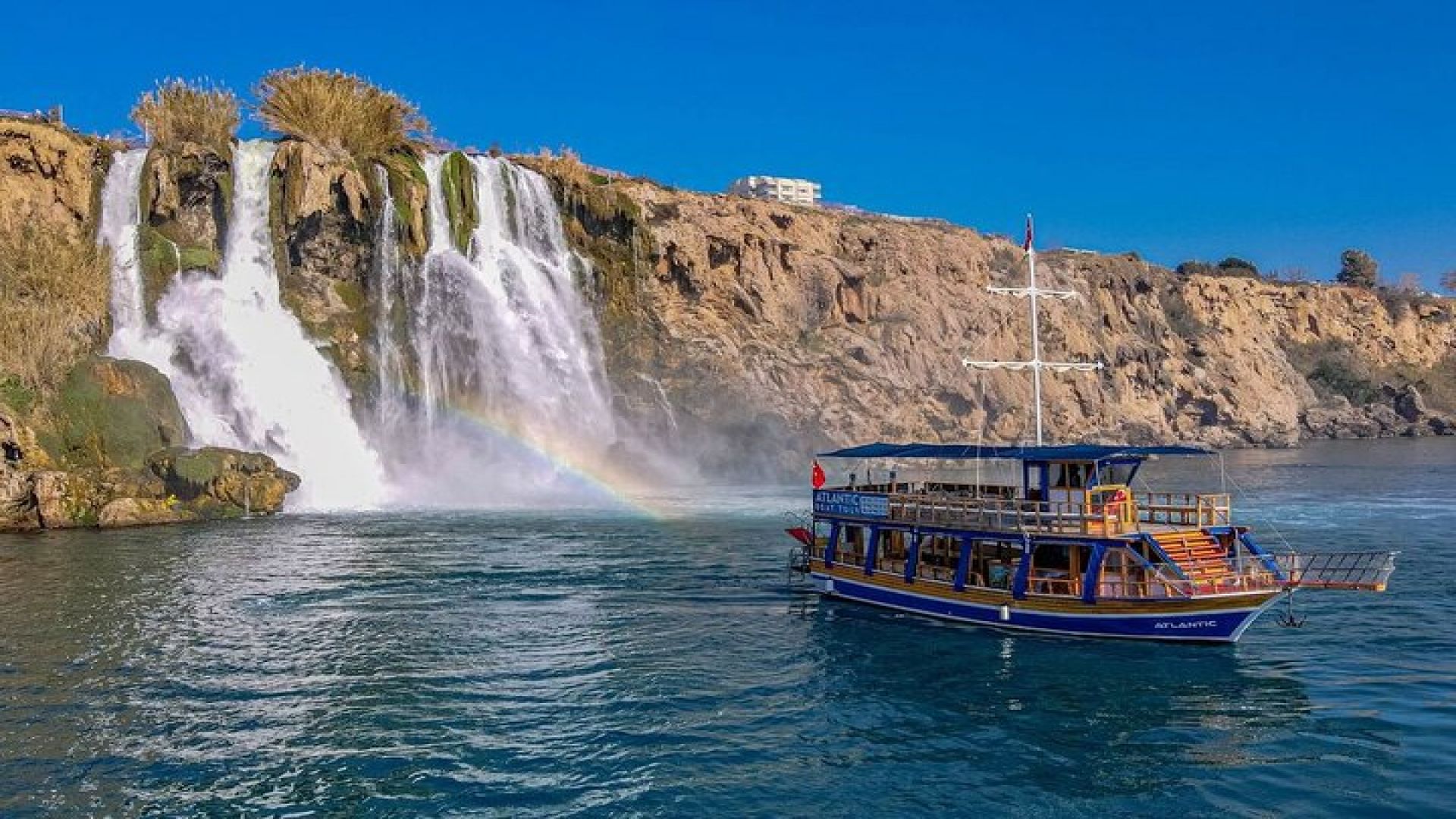 Antalya City and Duden Waterfalls Tour with BBQ Lunch from Kemer