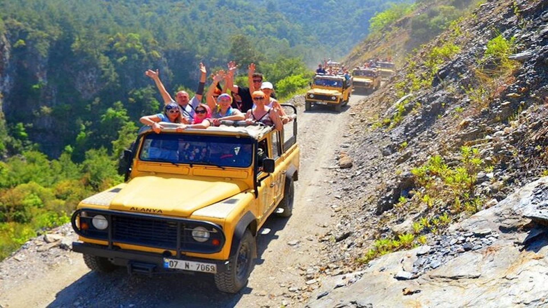 Antalya Jeep Safari Tour with Off-Road, Lunch & Transfer