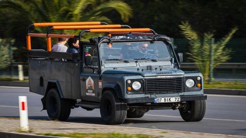 Alanya Sunset Night Safari with Boat Trip incl. Dinner