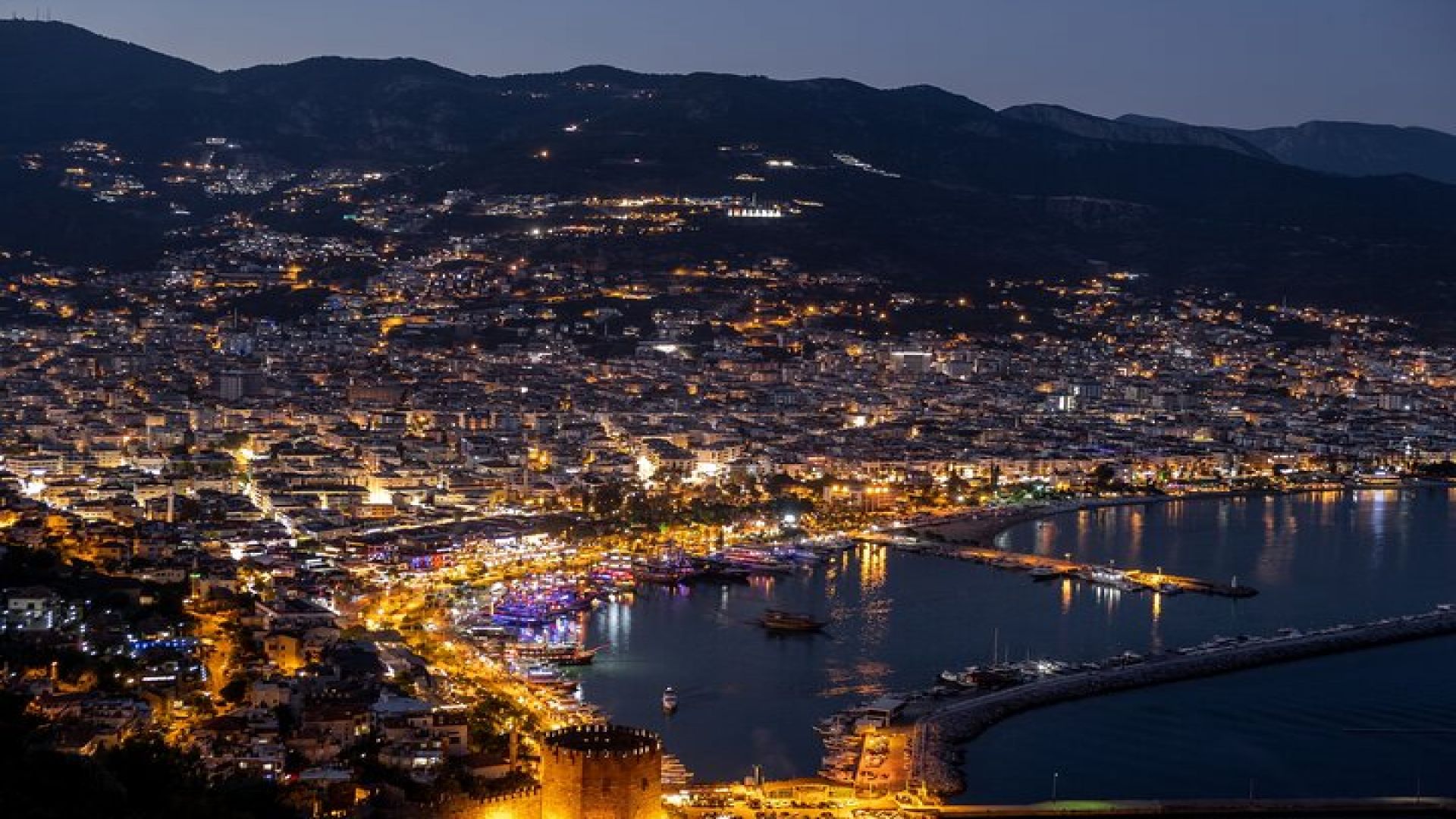 Alanya Sunset Night Safari with Boat Trip incl. Dinner