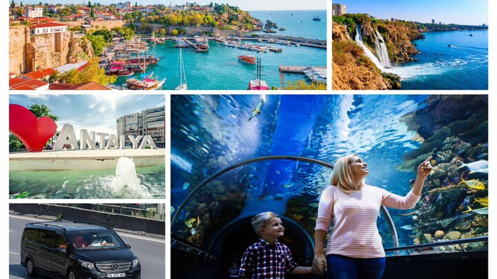 Antalya Half-Day Private City Tour with Aquarium Visit