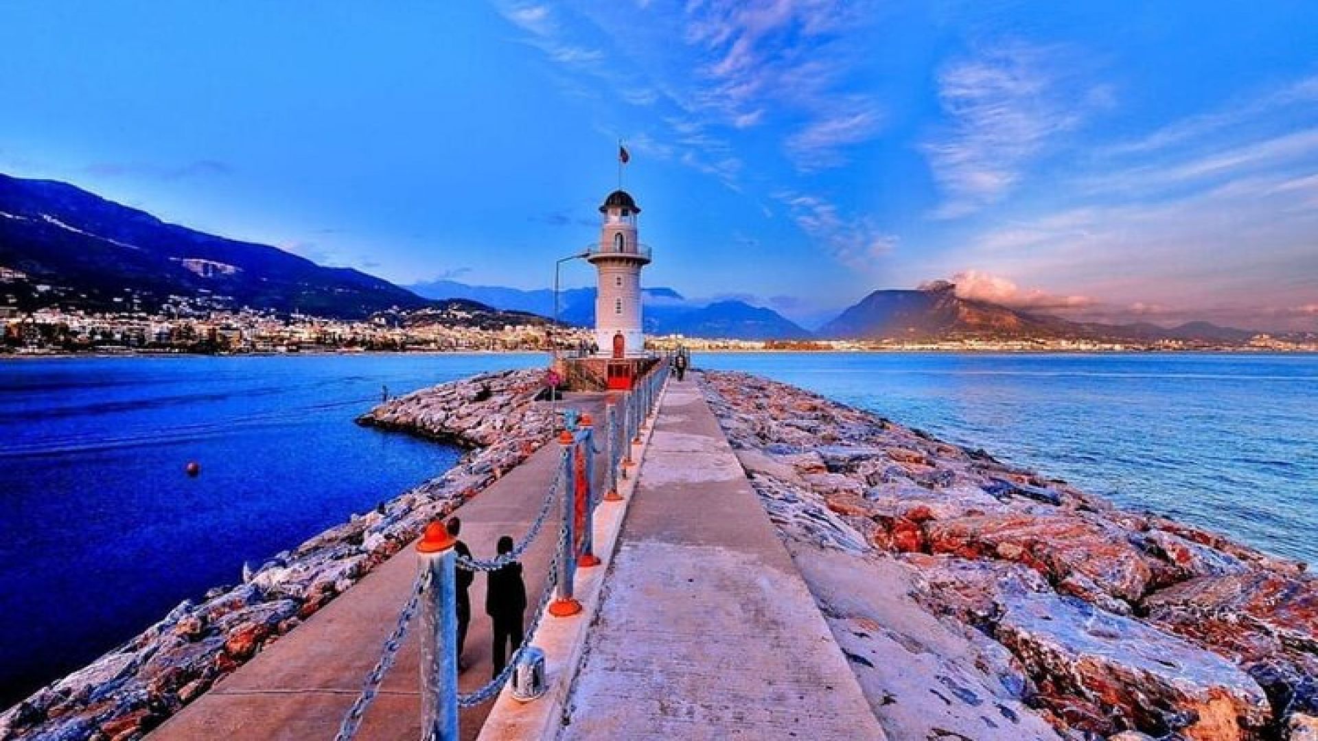  Alanya City by Bus with Boat Ride 