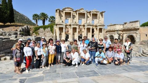  Ephesus and Terrace houses Tour from Izmir 