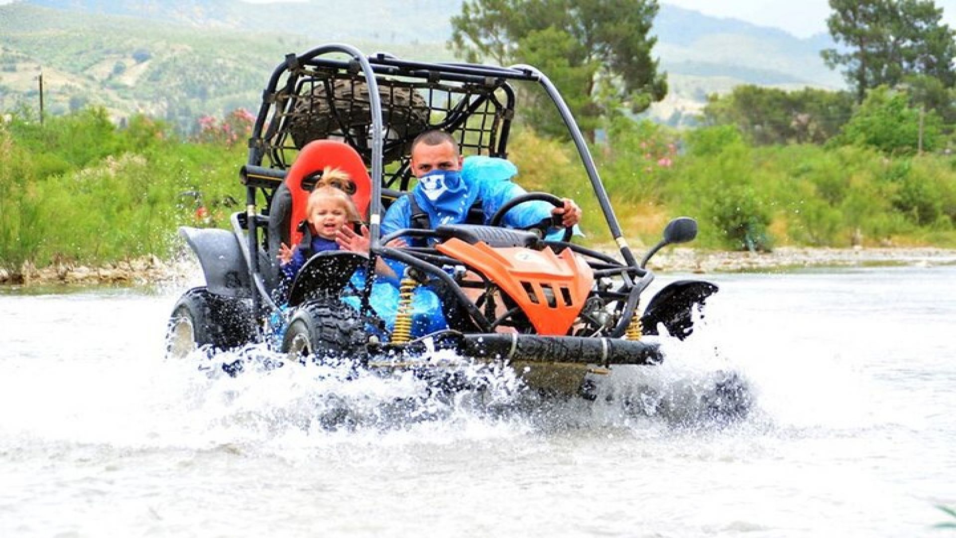 Belek Combo Tour 3 in 1 Rafting Buggy Zipline With Lunch