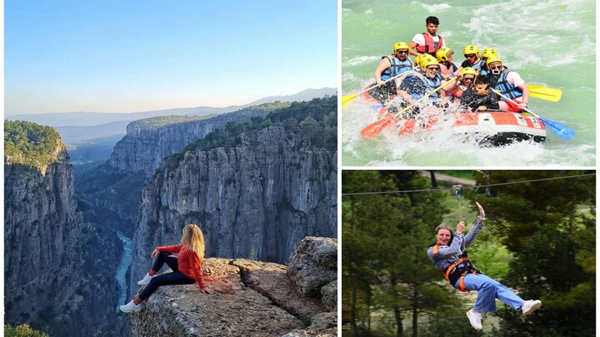 Tazı Canyon, Rafting and Zipline Experience from Alanya