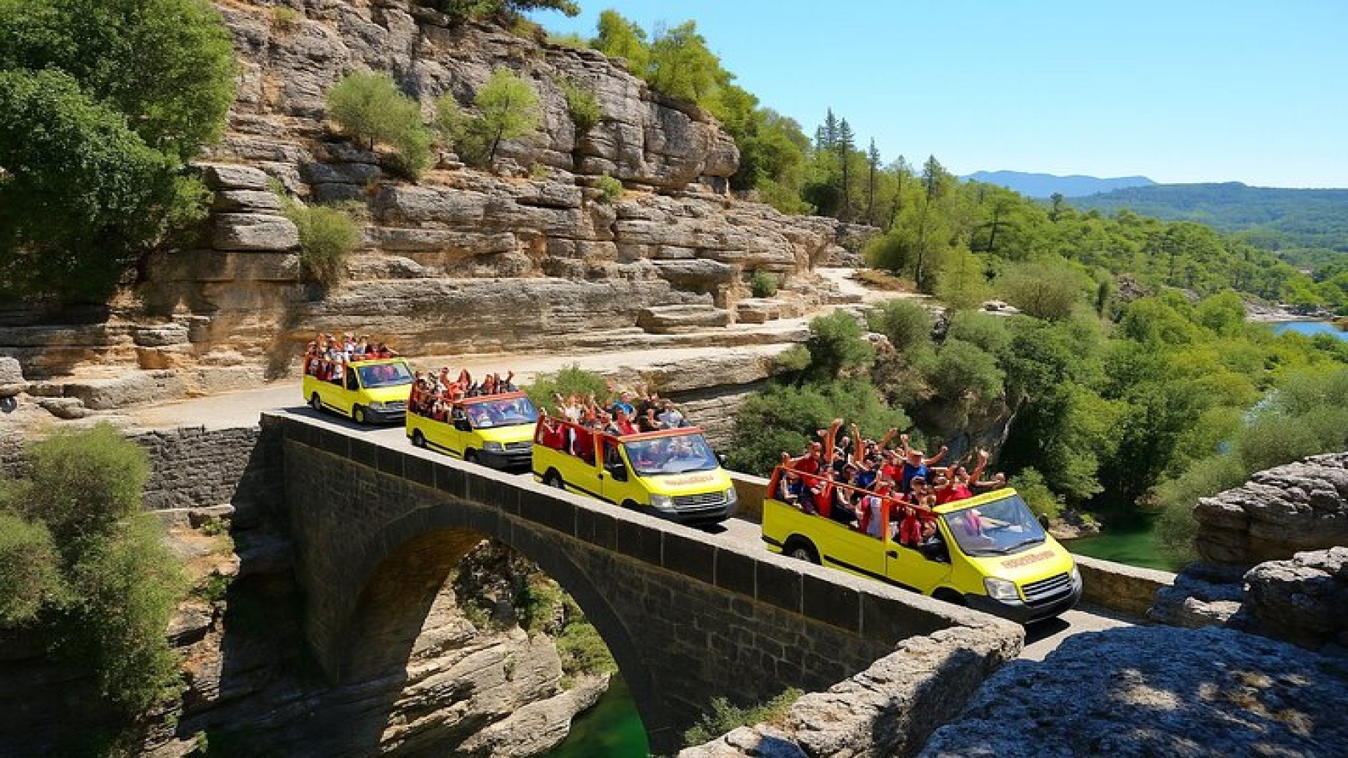 5-in-1 Antalya Adventure: Rafting, Buggy, Zipline & Canyon View