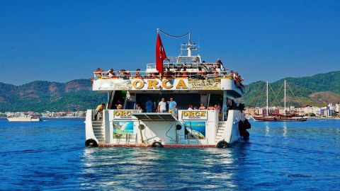 Dalyan Cruise: Iztuzu Beach, River Cruise and Mud Bath from Marmaris and Icmeler