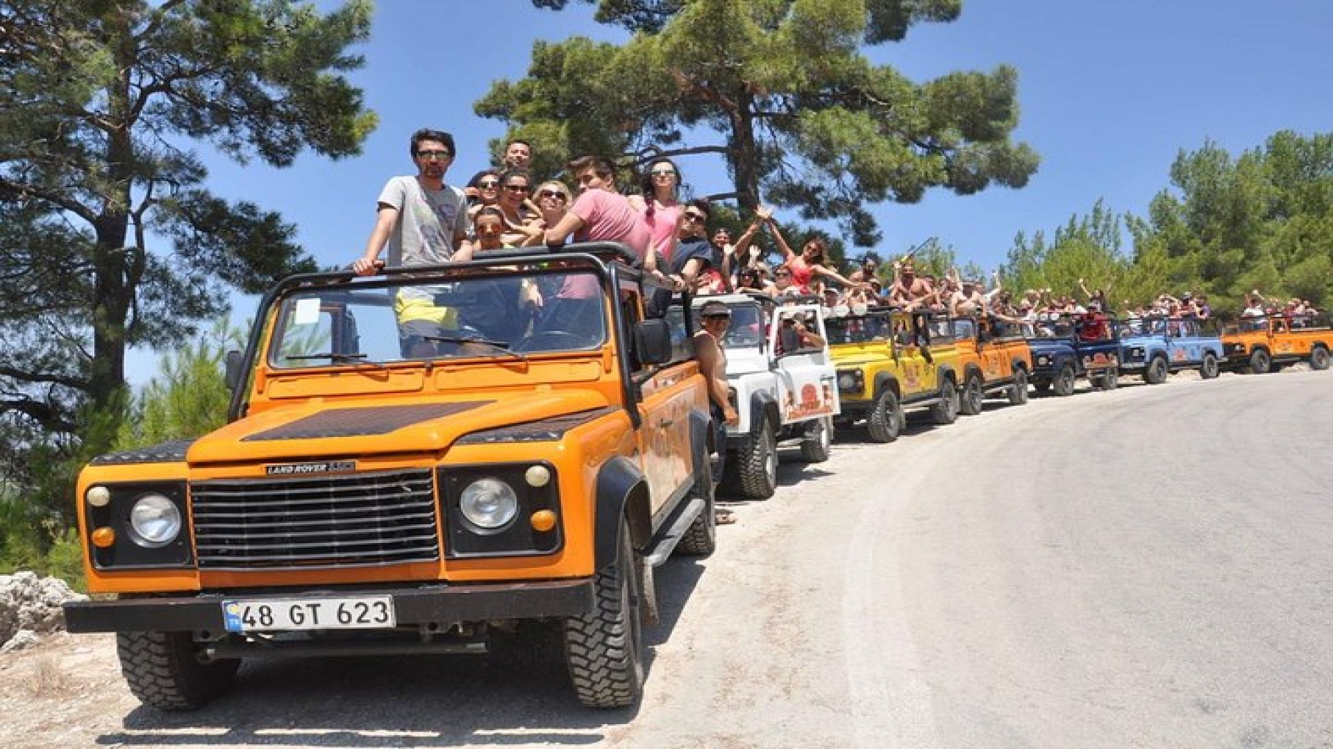 Full-Day Marmaris Jeep Safari with Lunch to Jesus Beach & Kızkumu