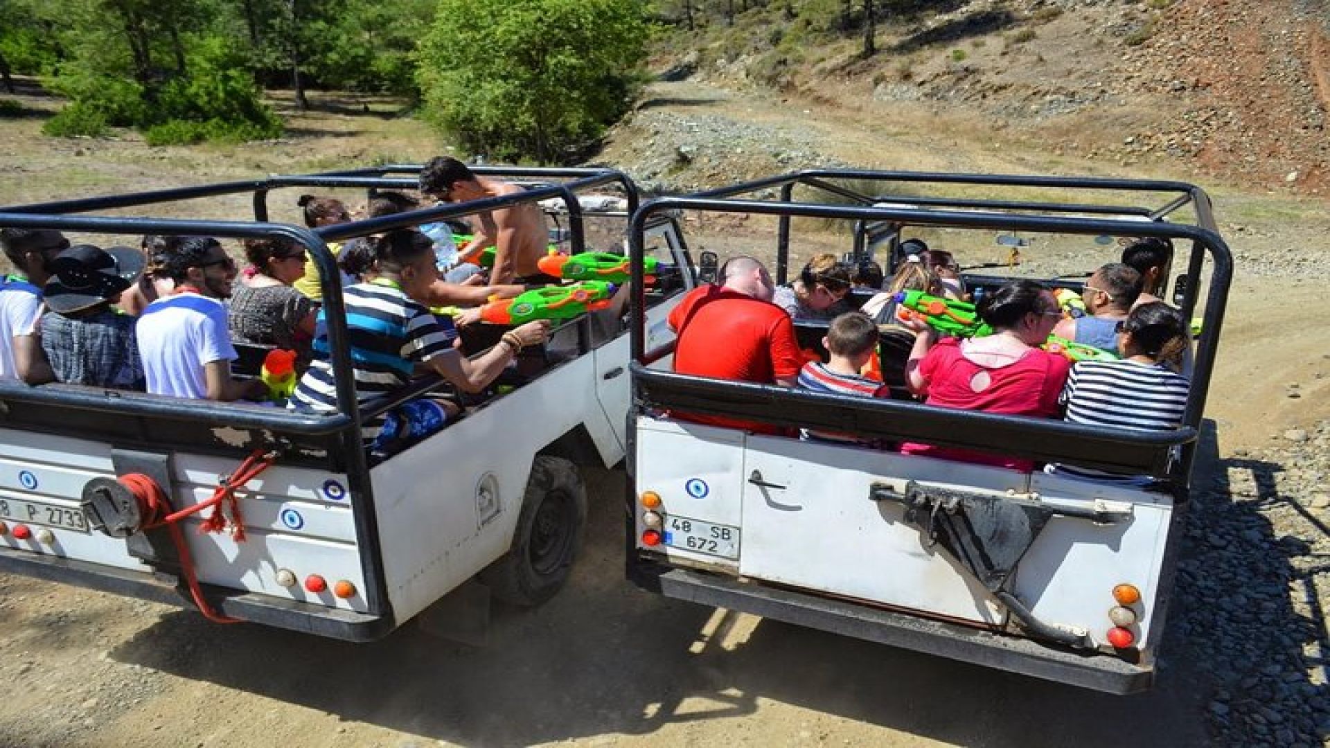 Full-Day Marmaris Jeep Safari with Lunch to Jesus Beach & Kızkumu