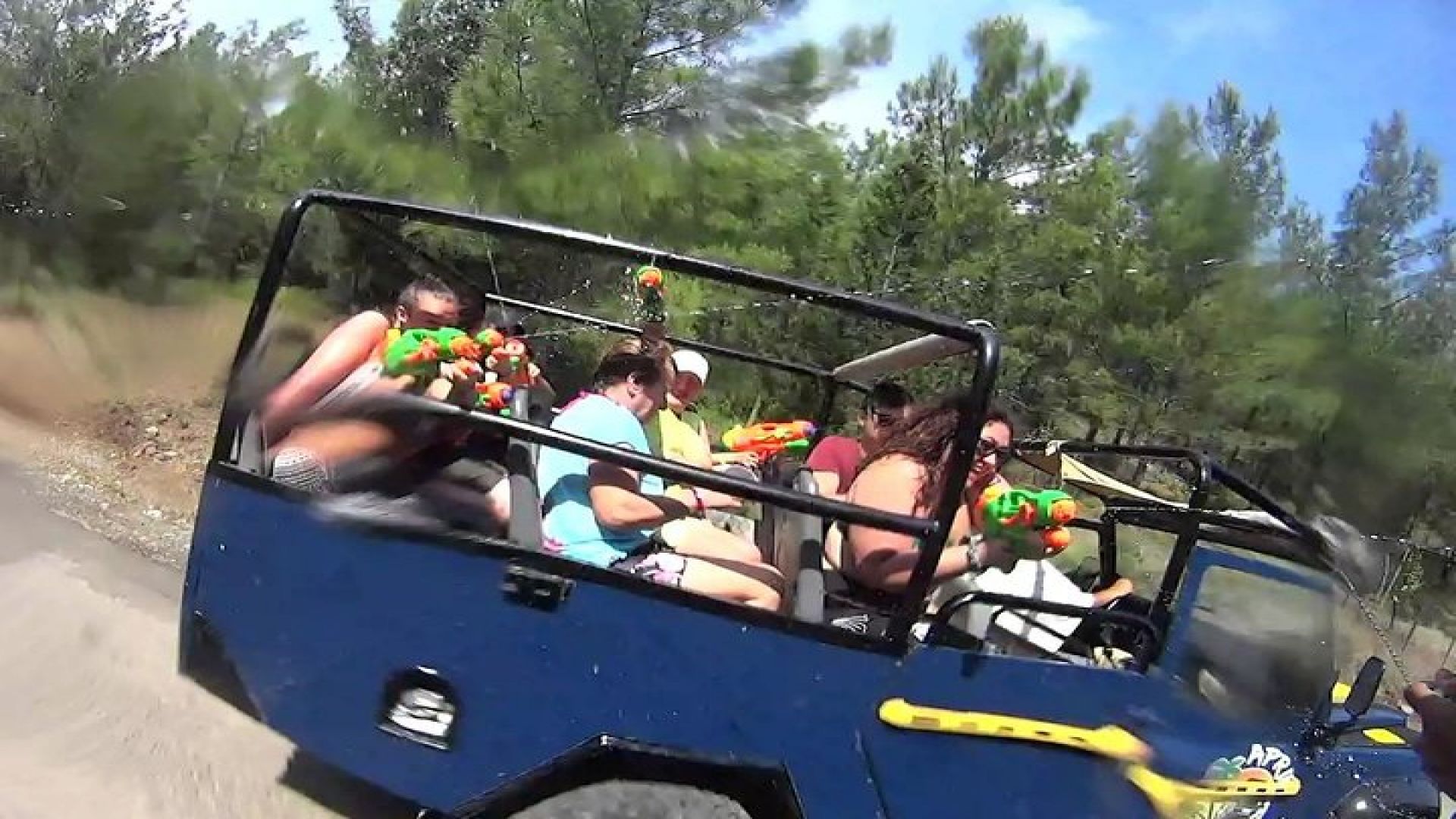 Full-Day Marmaris Jeep Safari with Lunch to Jesus Beach & Kızkumu