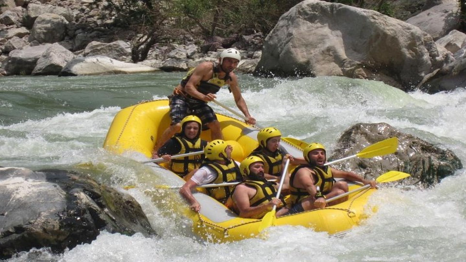 Full-Day Dalaman River Rafting with Marmaris Hotel Transfer