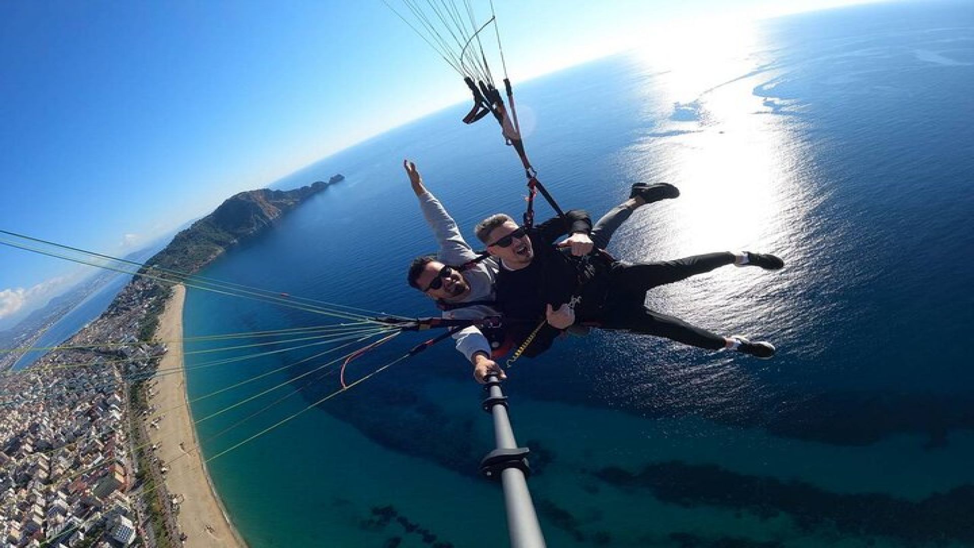 Alanya Tandem Paragliding Everyday w/ Free Hotel Transfer