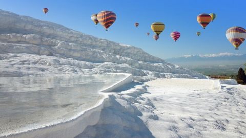 Antalya : express Pamukkale and Hierapolis