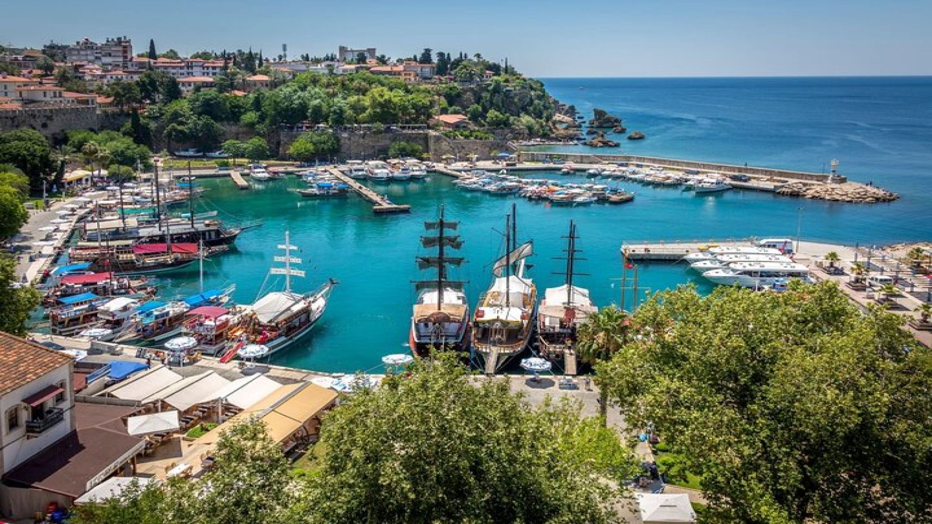 Antalya City Tour : Old Town, Duden Waterfall, Boat Trip & Lunch
