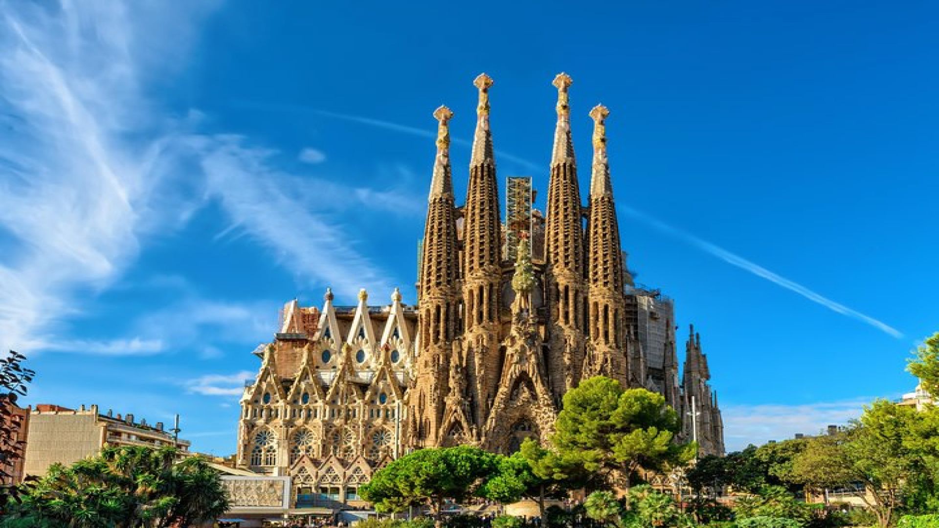 Barcelona in 1 Day: Sagrada Familia, Park Guell,Old Town & Pickup