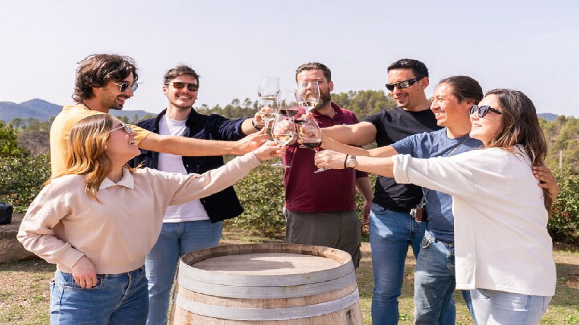 Montserrat Full Day Tour with Farmhouse Lunch and Winery Visit