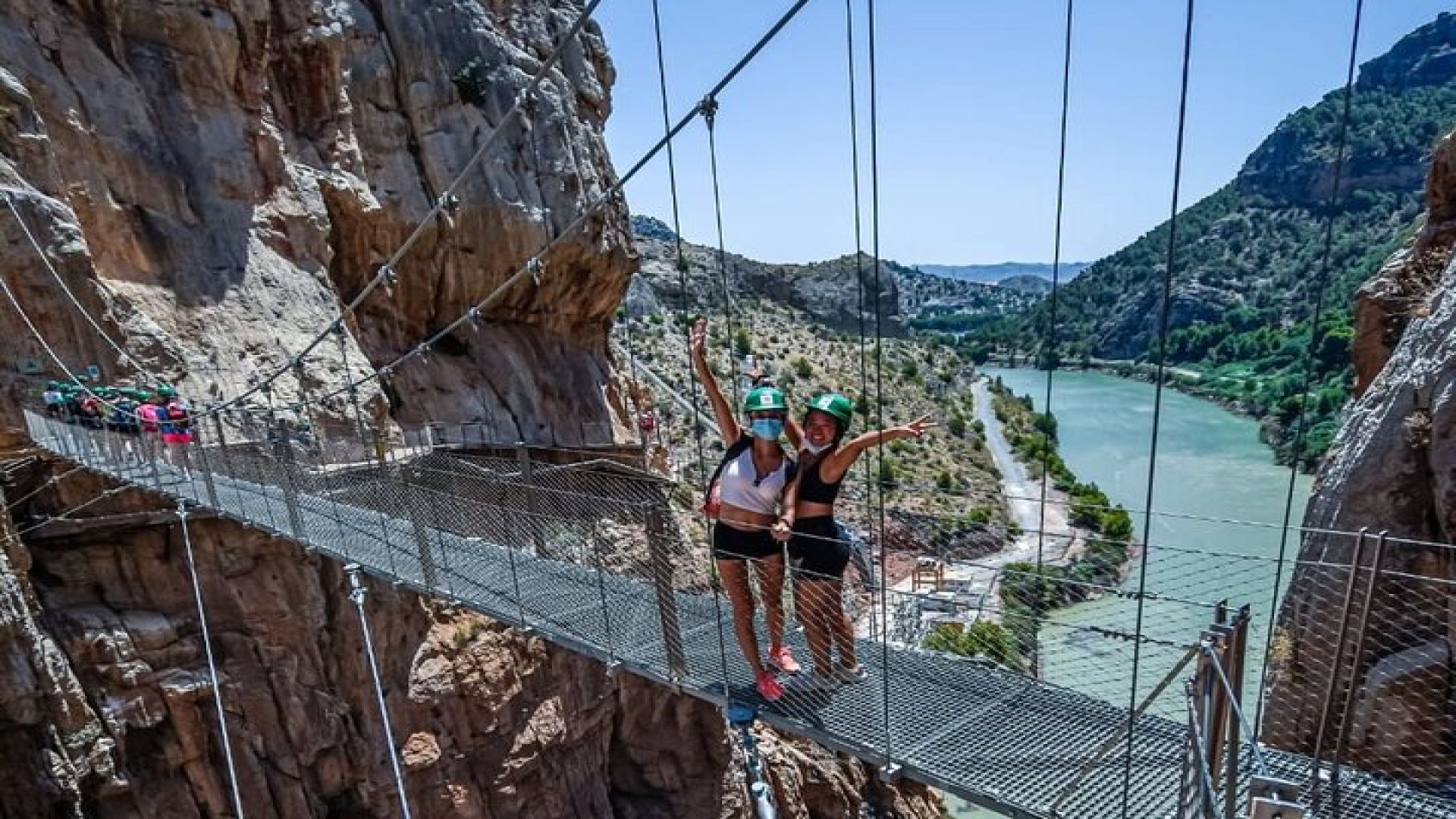 From Malaga Caminito del Rey Guided Tour with transportation