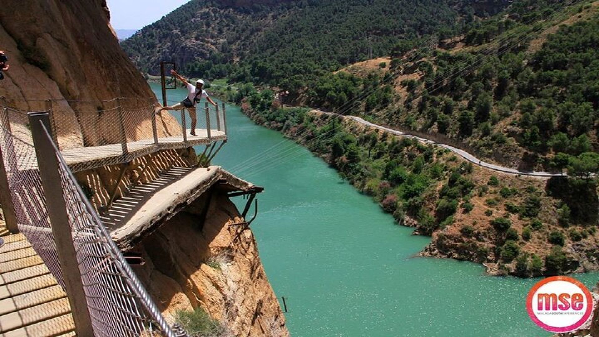 From Malaga Caminito del Rey Guided Tour with transportation