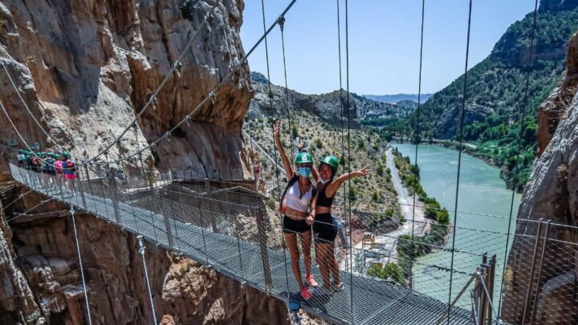 From Malaga Caminito del Rey Guided Tour with transportation