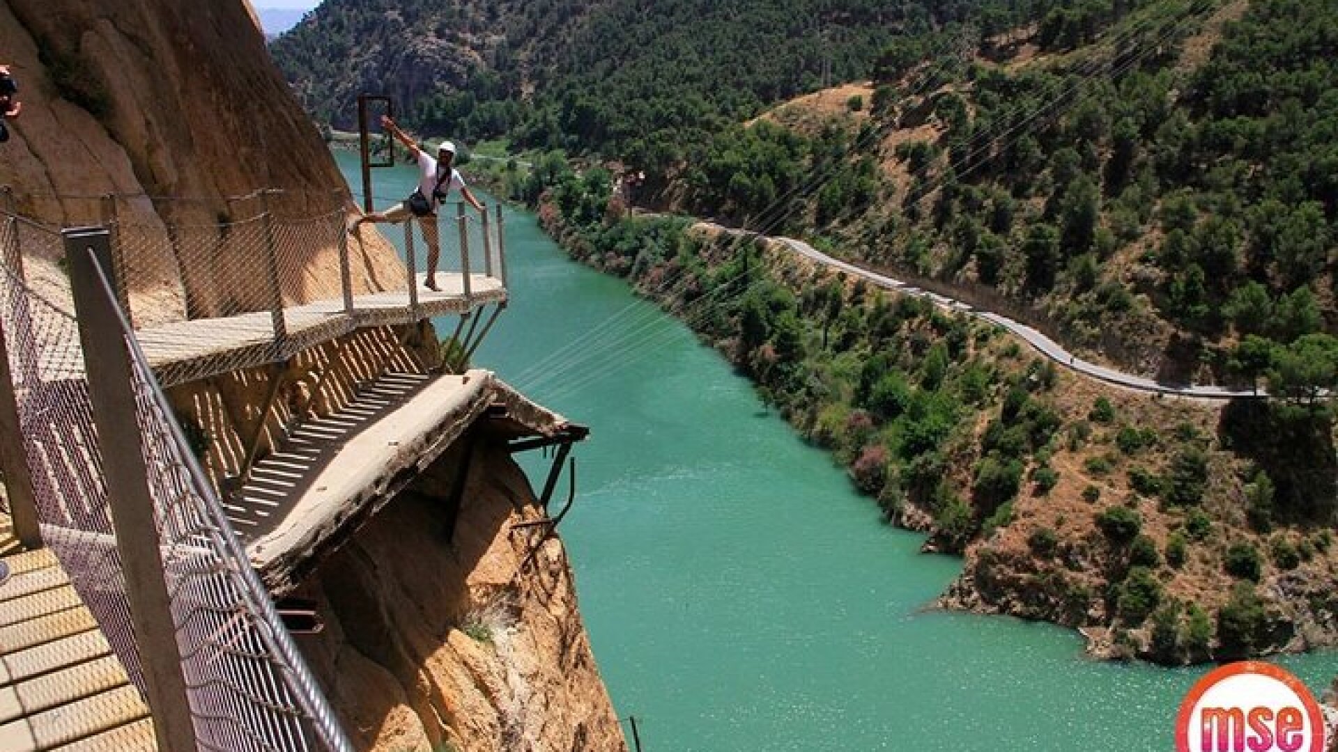 From Malaga Caminito del Rey Guided Tour with transportation