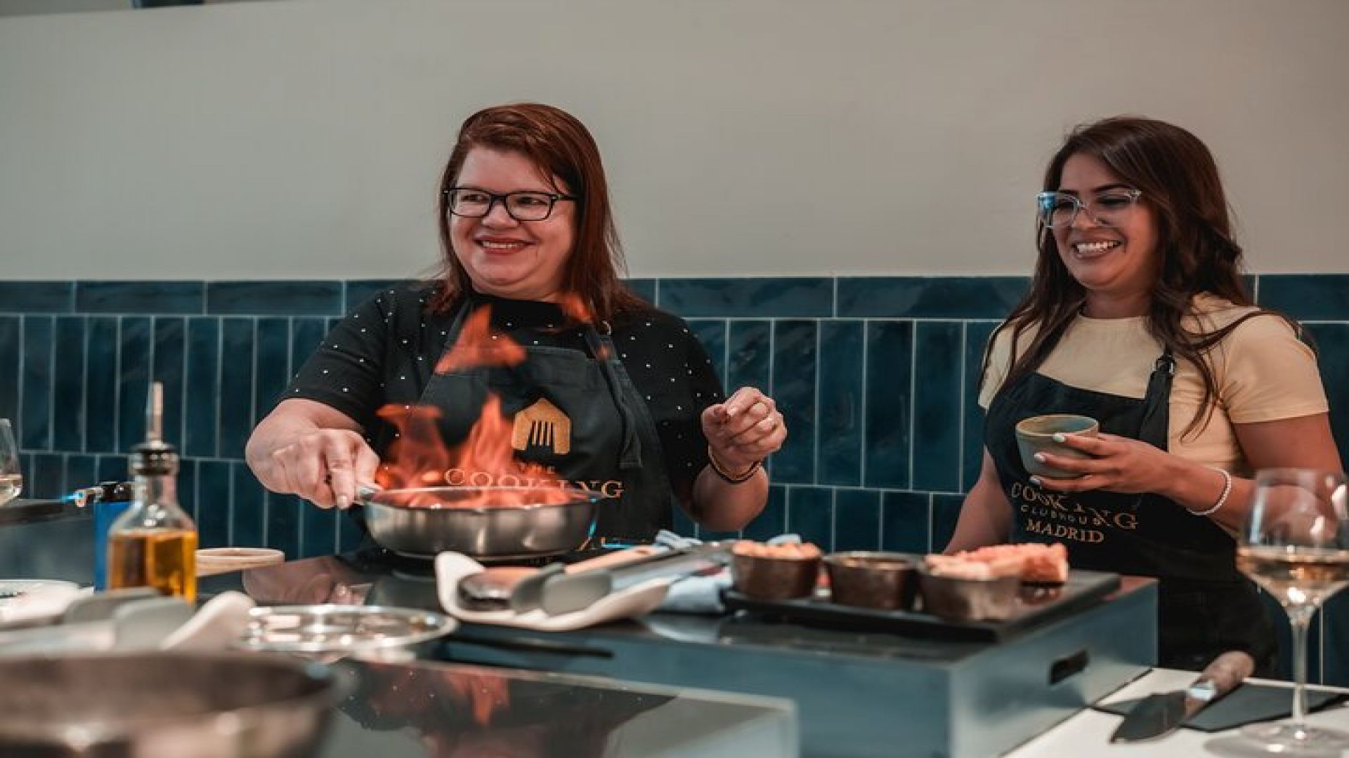 Taste of Spain: Tapas Cooking Class with Bottomless Wine Pairing