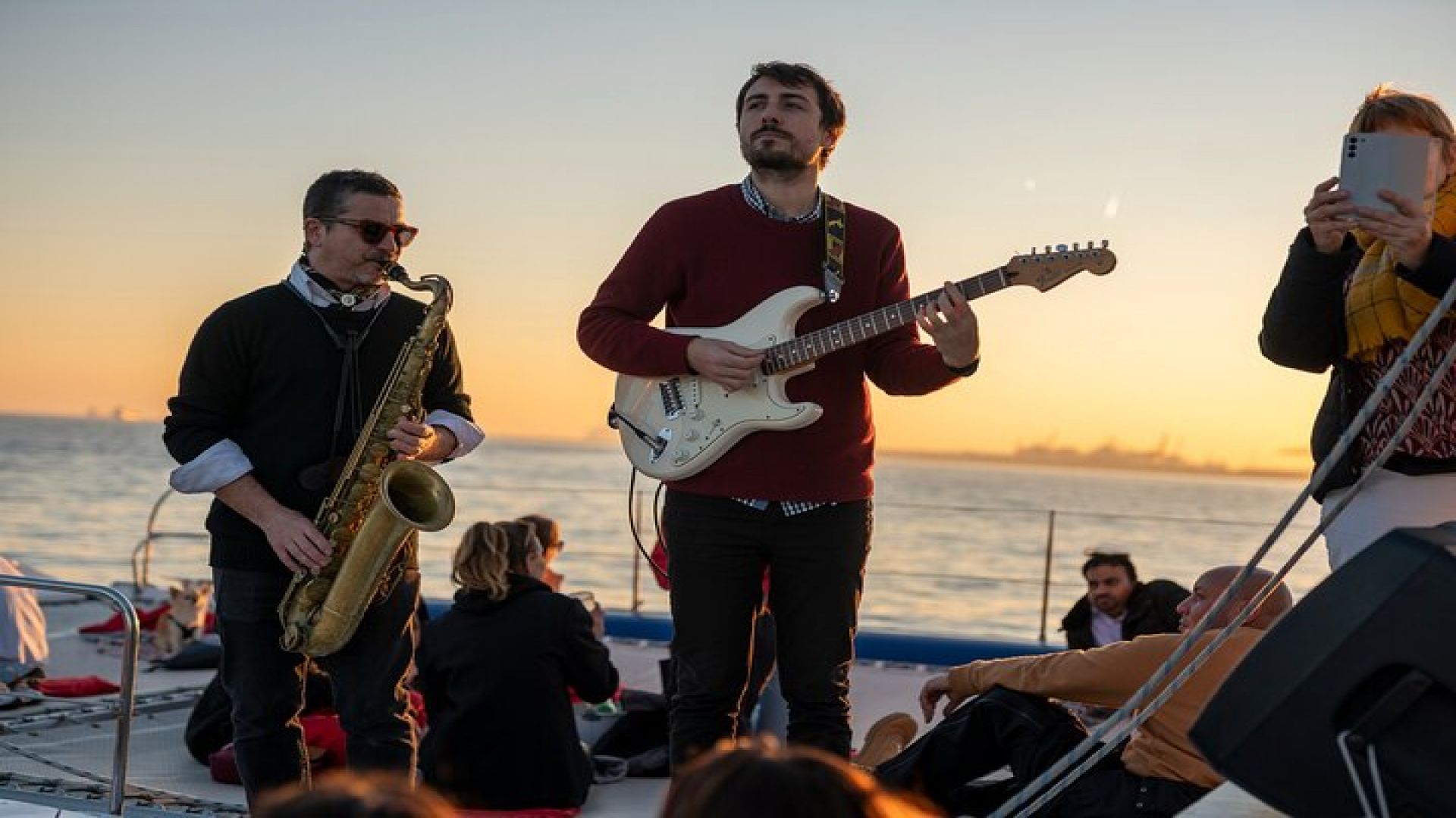 Barcelona Sunset Live Jazz Music Cruise