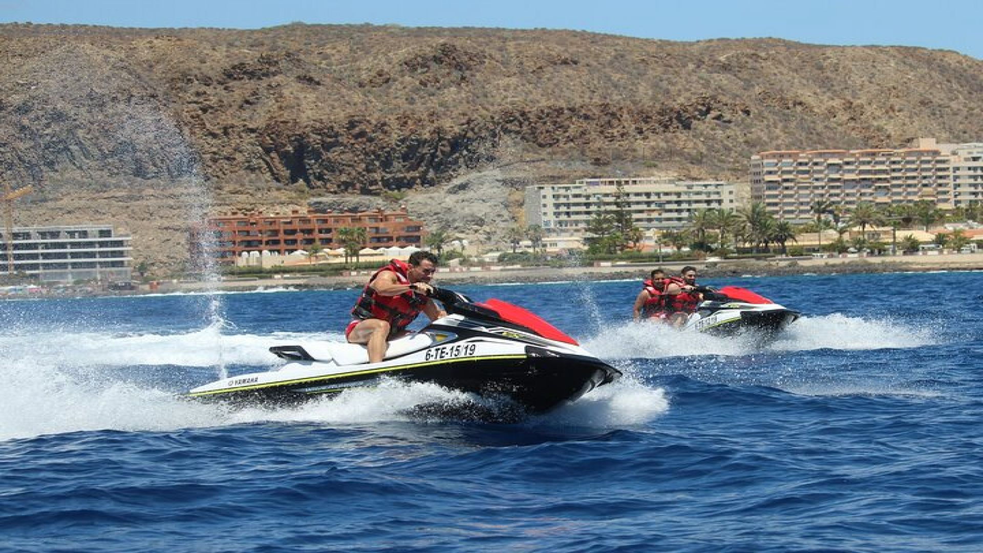 Tenerife : Jet Ski Tour with option for Quad Trip