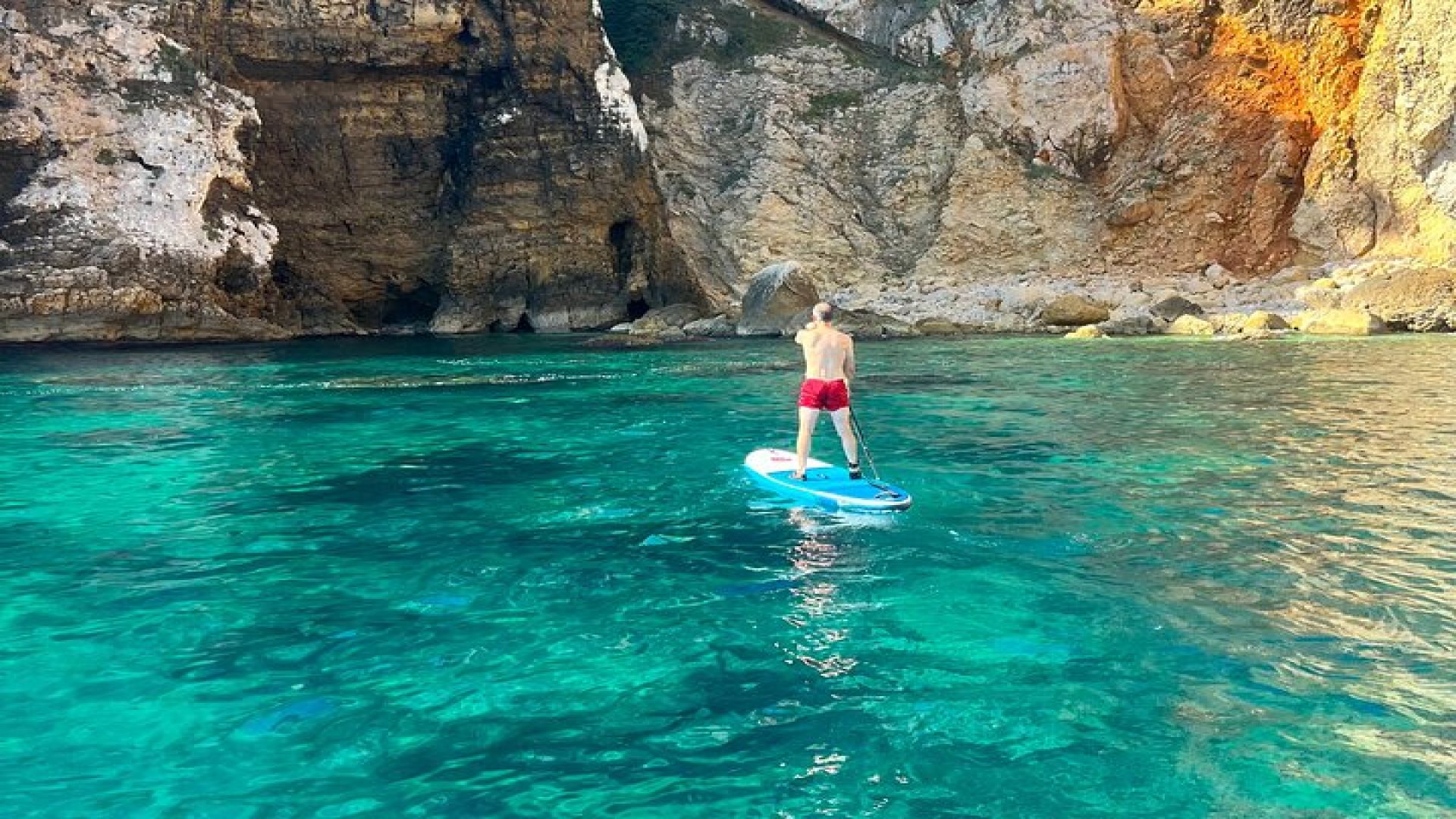 Paddle Board Paradise: Magical Snorkel & Cave Exploring SUP Tour