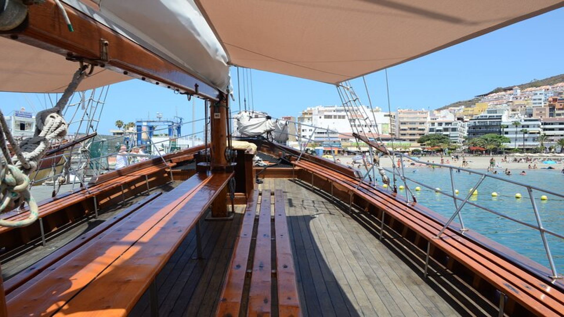 Tenerife: Pirate Ship Whale Safari with Swimming Stop