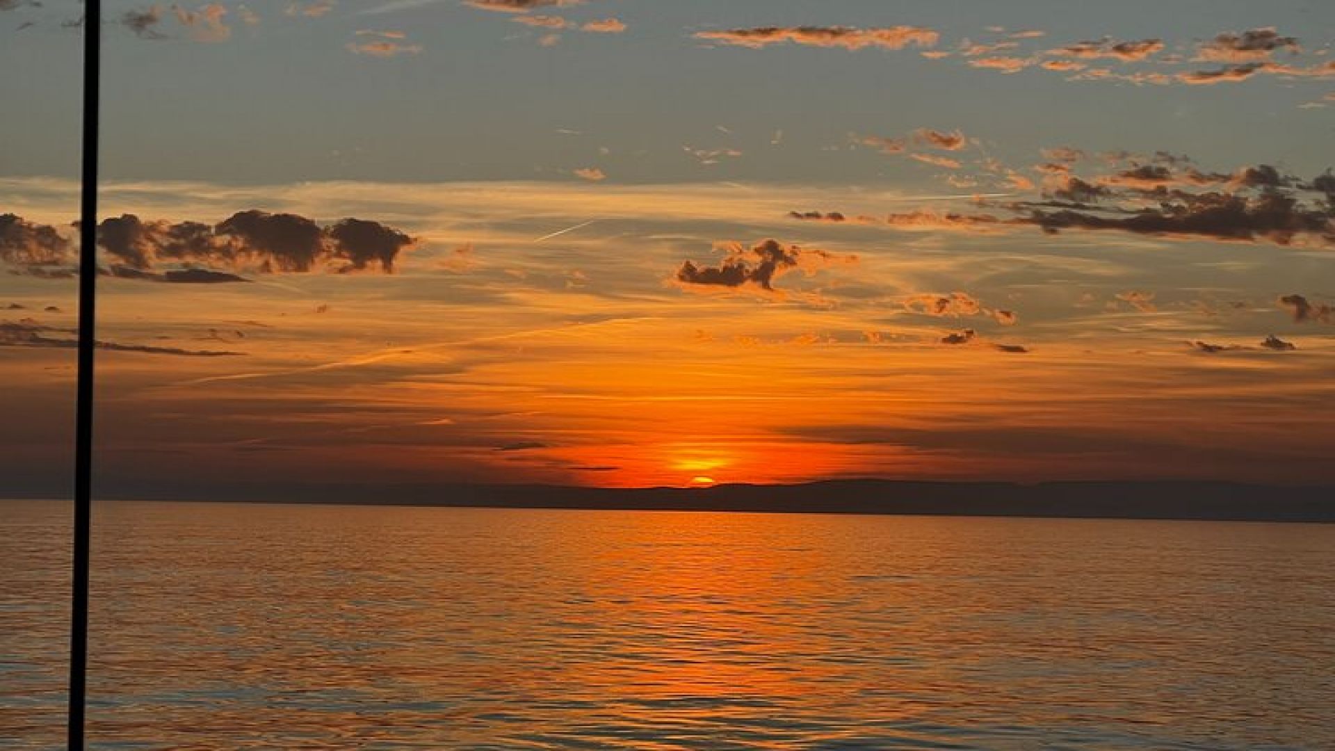 Sunset Sailing along the Marbella coast from Puerto Banus