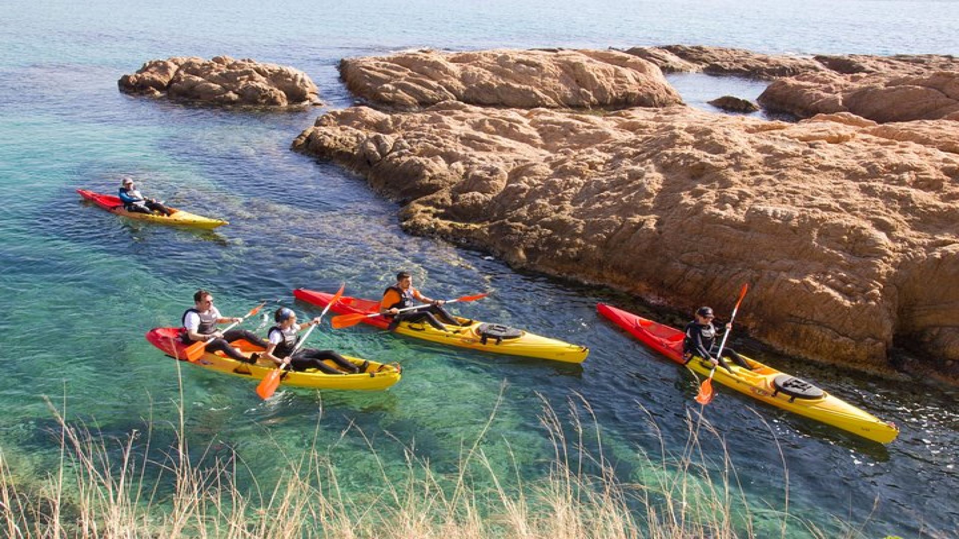 Costa Brava - Kayaking and Snorkeling \"Sea Caves\" Tour
