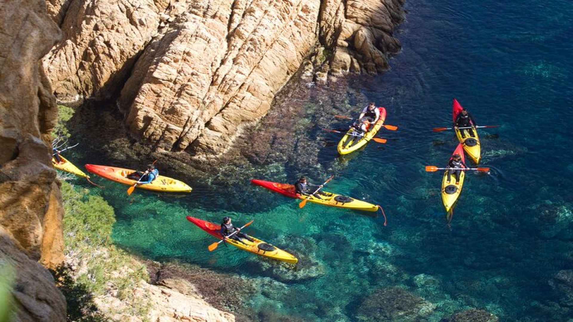 Costa Brava - Kayaking and Snorkeling \"Sea Caves\" Tour