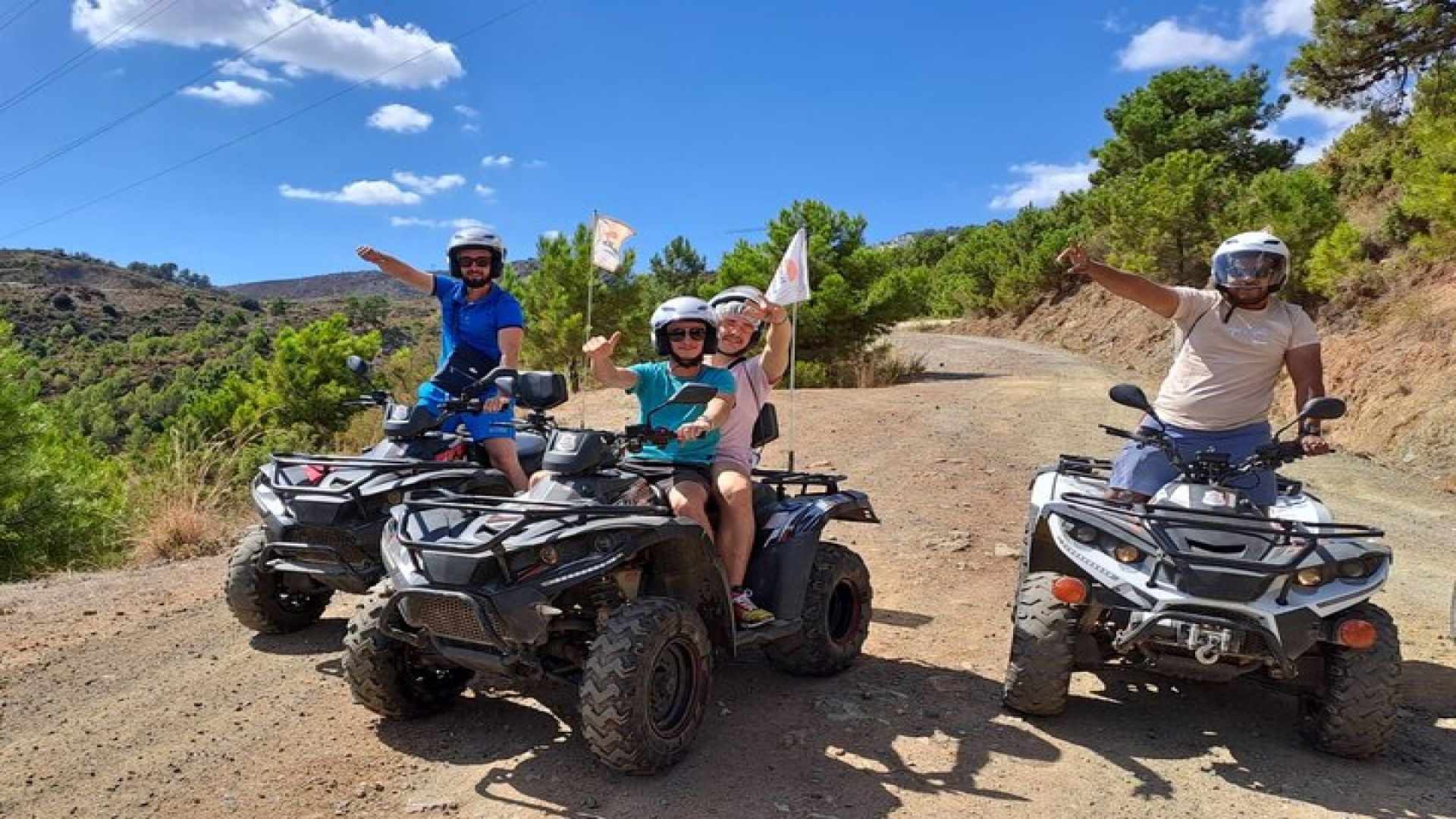 2 hours Quad Tour in Marbella - 1 quad for 1/2 persons 170€