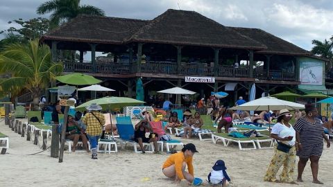 Rick\'s Café and Seven Mile Beach from Montego bay 