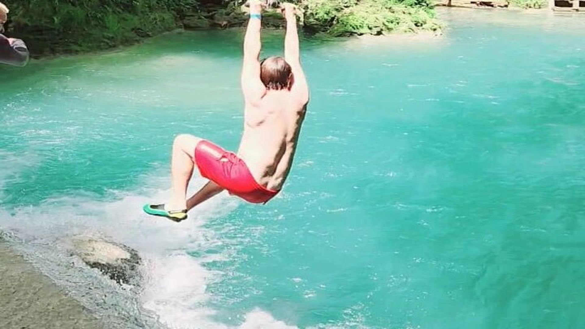 Shopping, Bluehole, Secret Falls and Dunns River from Montego Bay