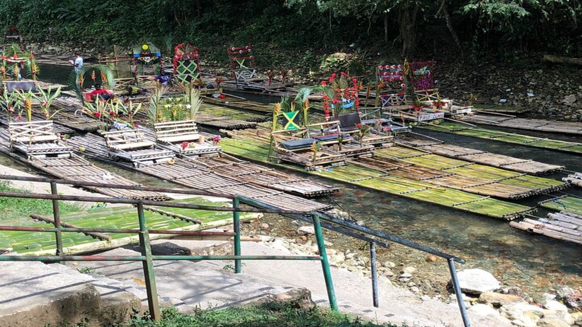 Blue Hole and River Rafting in Ocho Rios