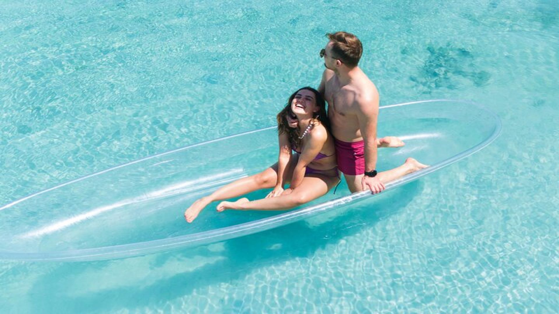 Horseback Riding and Clear Kayak Photoshoot