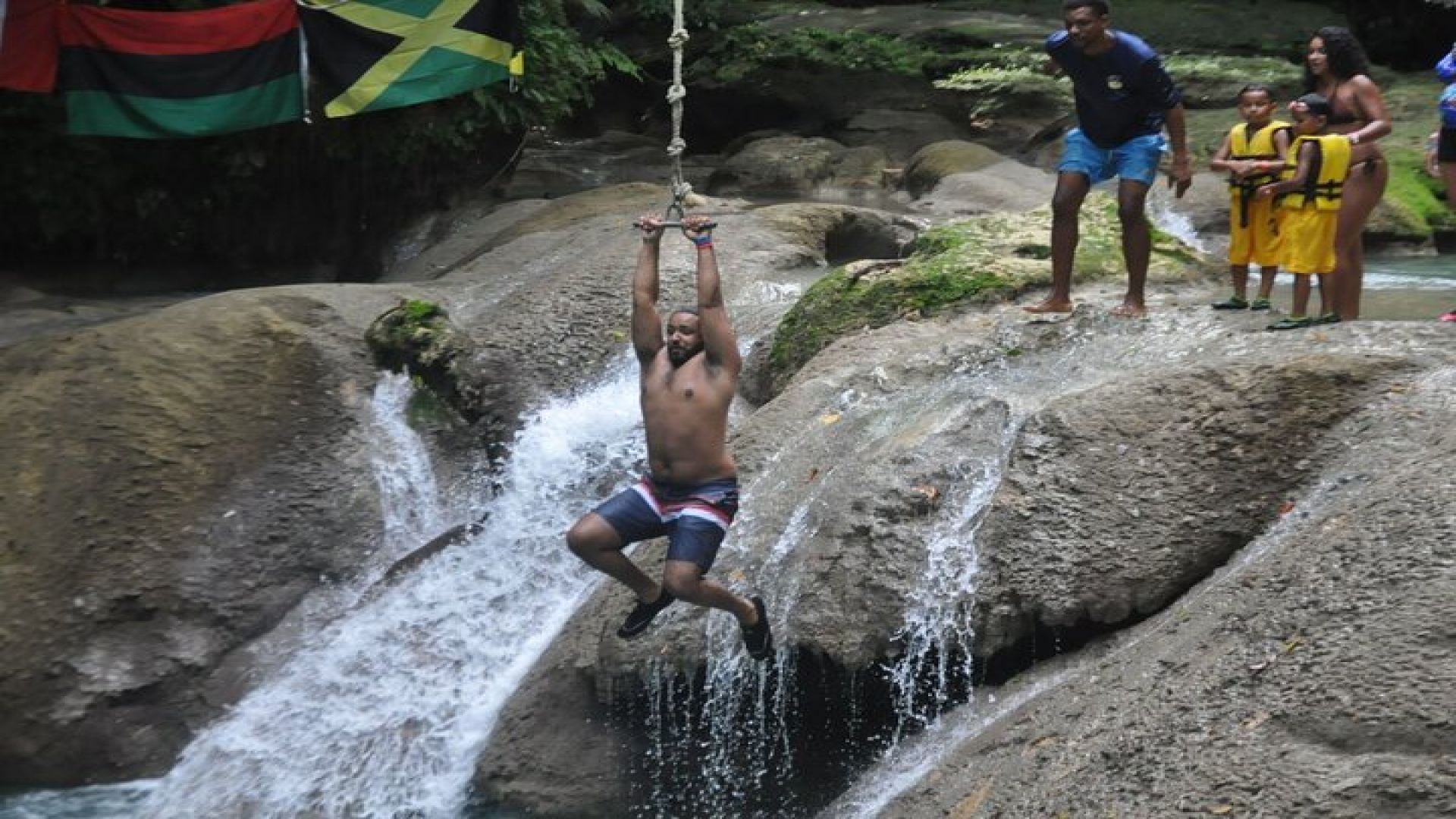 Blue Hole and Shopping in Ochi Rios 