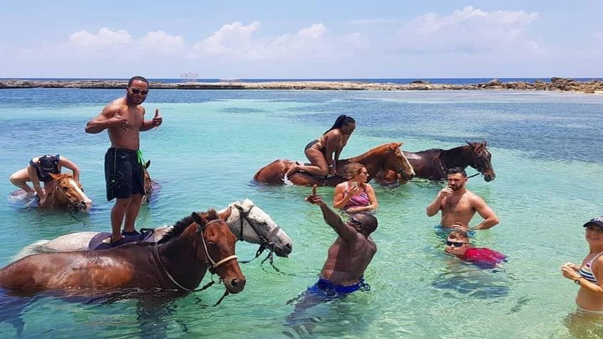 Horseback Ride and Swim From Ocho Rios