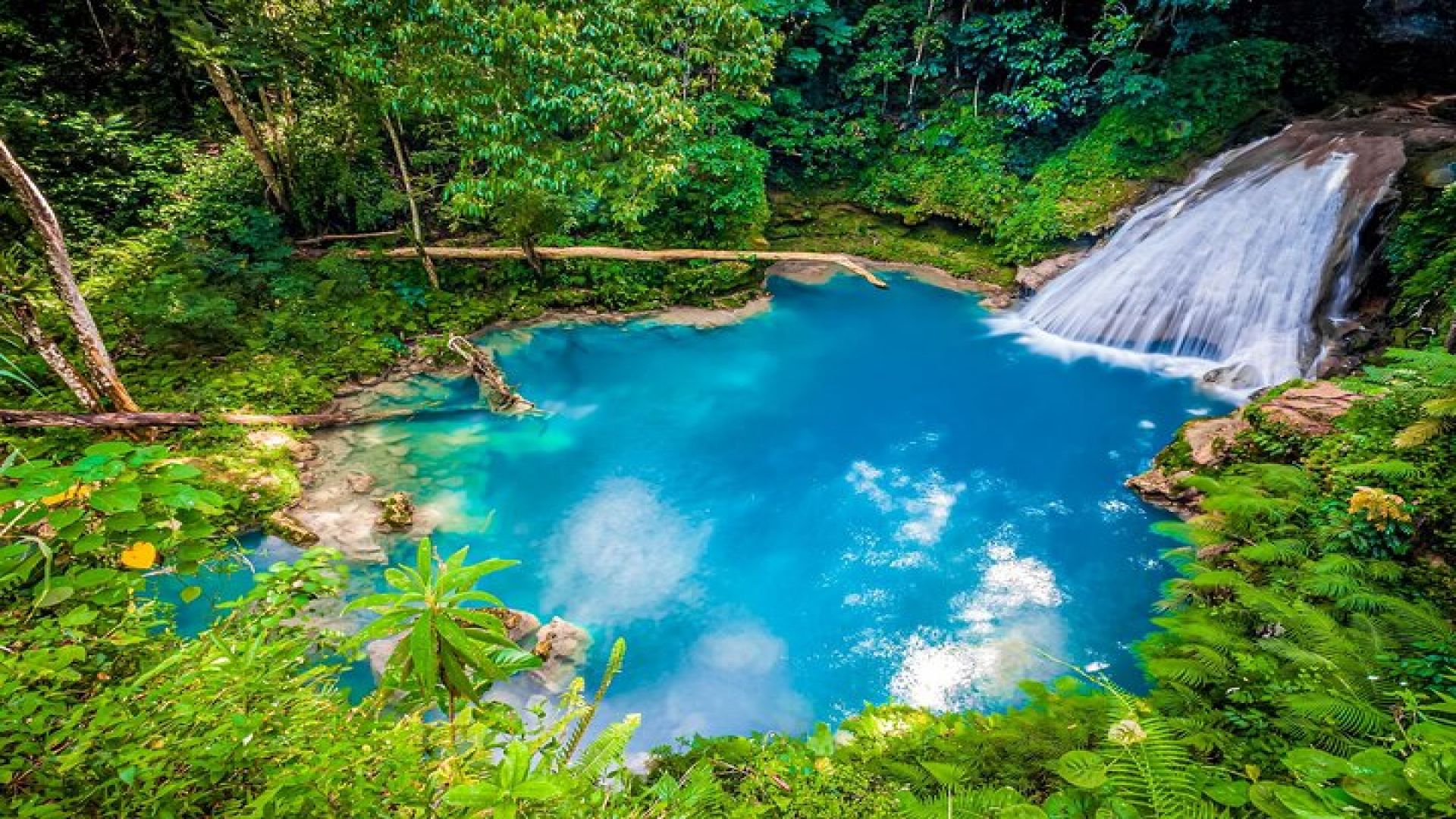 Blue Hole Waterfall, Bamboo River Rafting and ATV Tour Ocho Rios