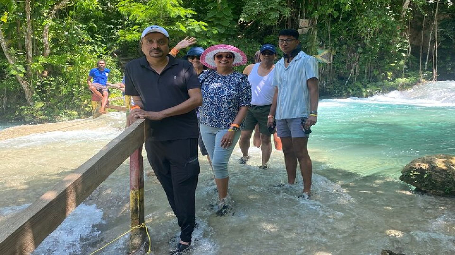 Dunn\'s River, Horse Back, Blue Hole Secret Falls from Montego Bay