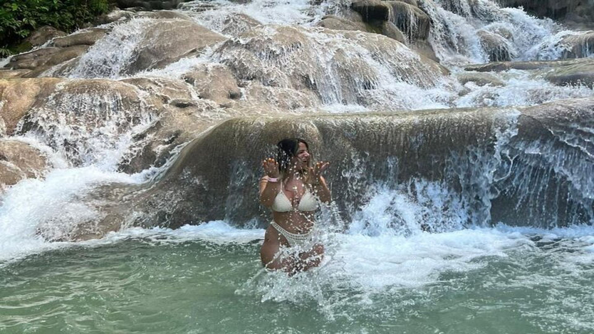 Dunn\'s River, Horse Back, Blue Hole Secret Falls from Montego Bay