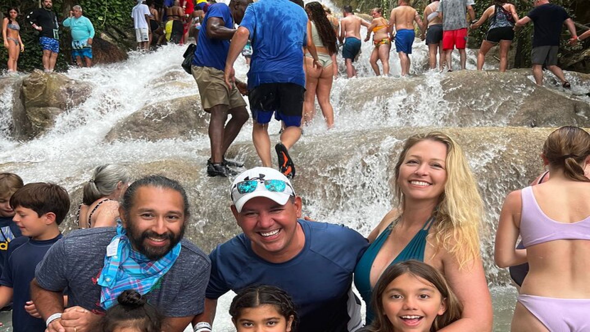 Dunn\'s River, Horse Back, Blue Hole Secret Falls from Montego Bay