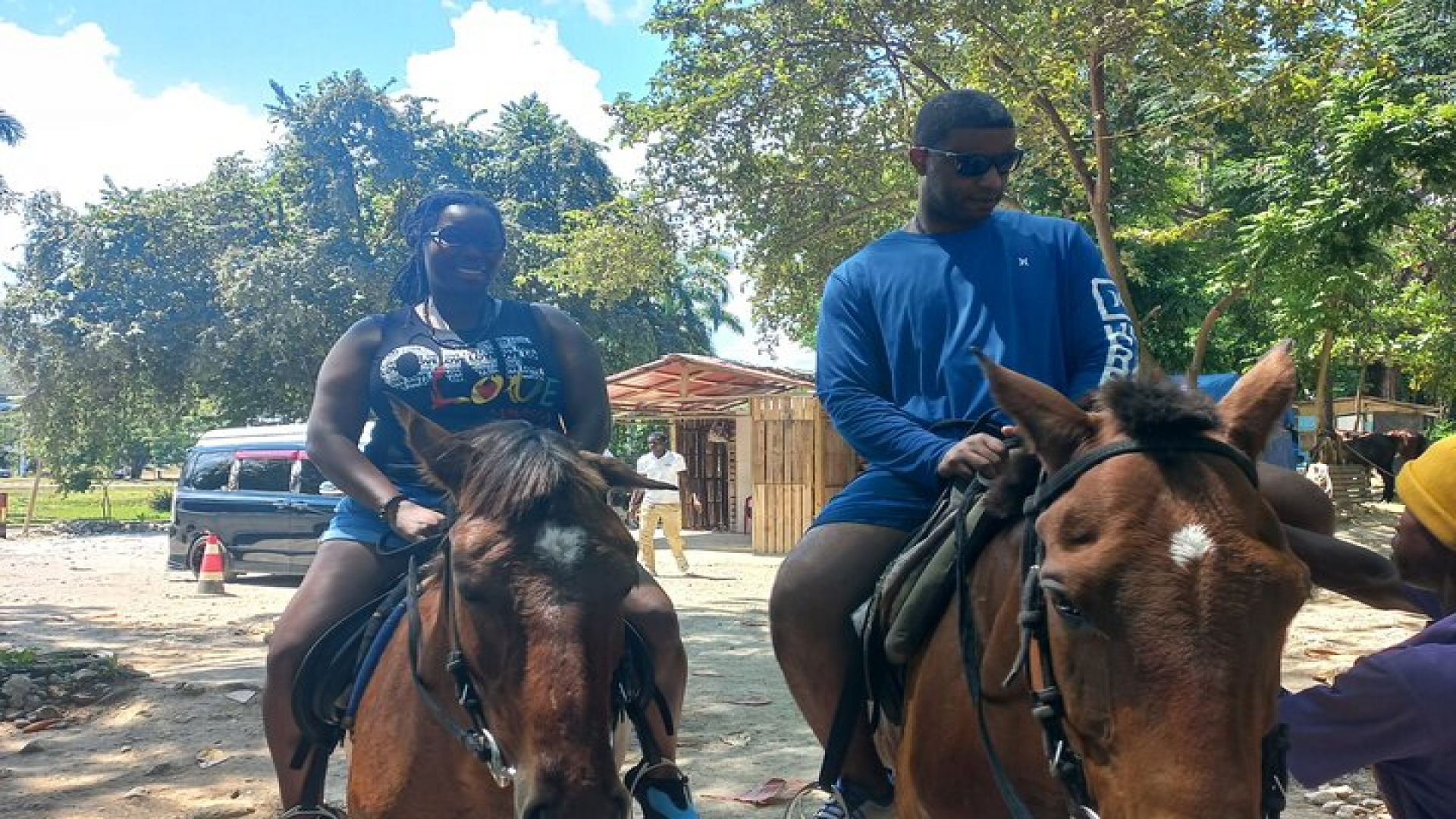 Bamboo Rafting and Horse Back Riding Combo in Ocho Rios 