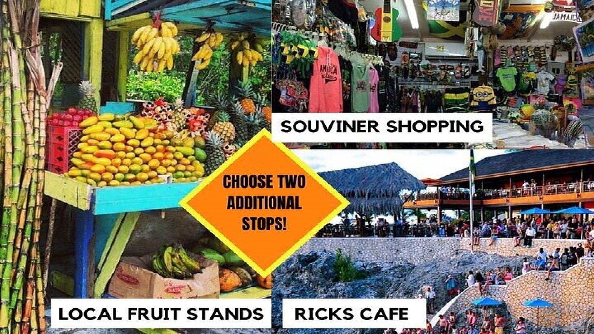 Private Transport to Horseback & ATV w/ Extra Stops (Ricks Café)