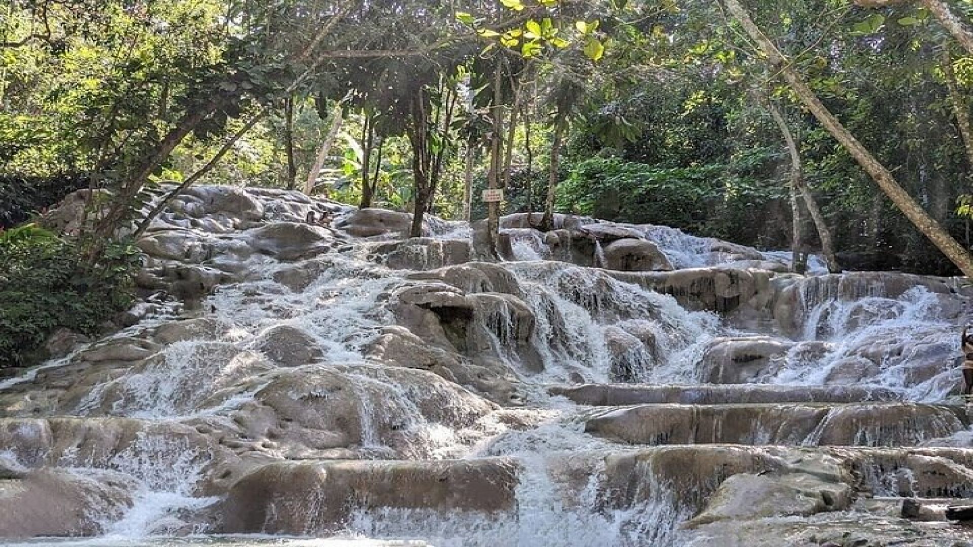 Dunns River Falls & Blue Hole in ocho Rios frm Negril/Montego Bay