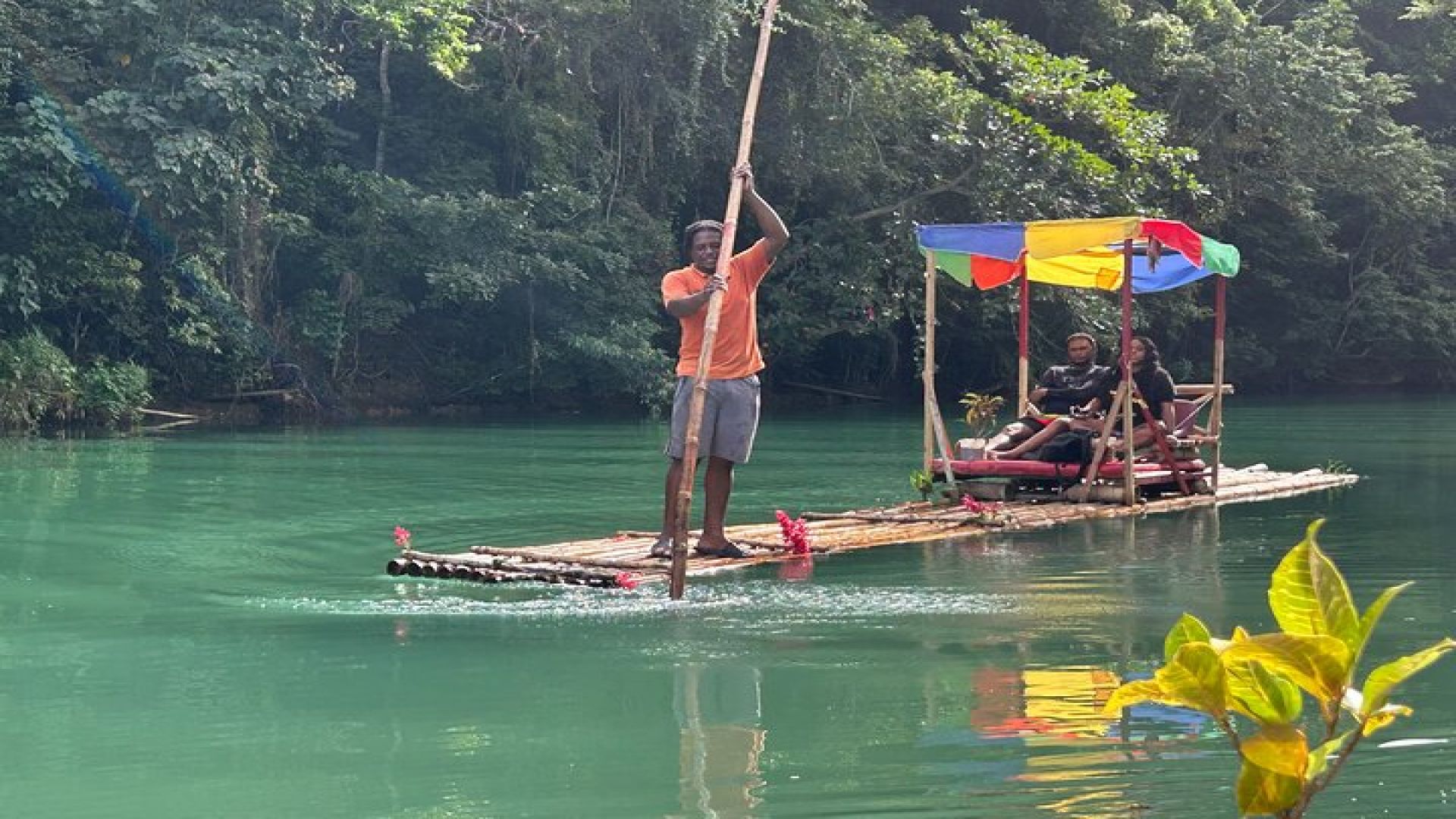 Great River Bamboo Rafting Adventure with Shopping