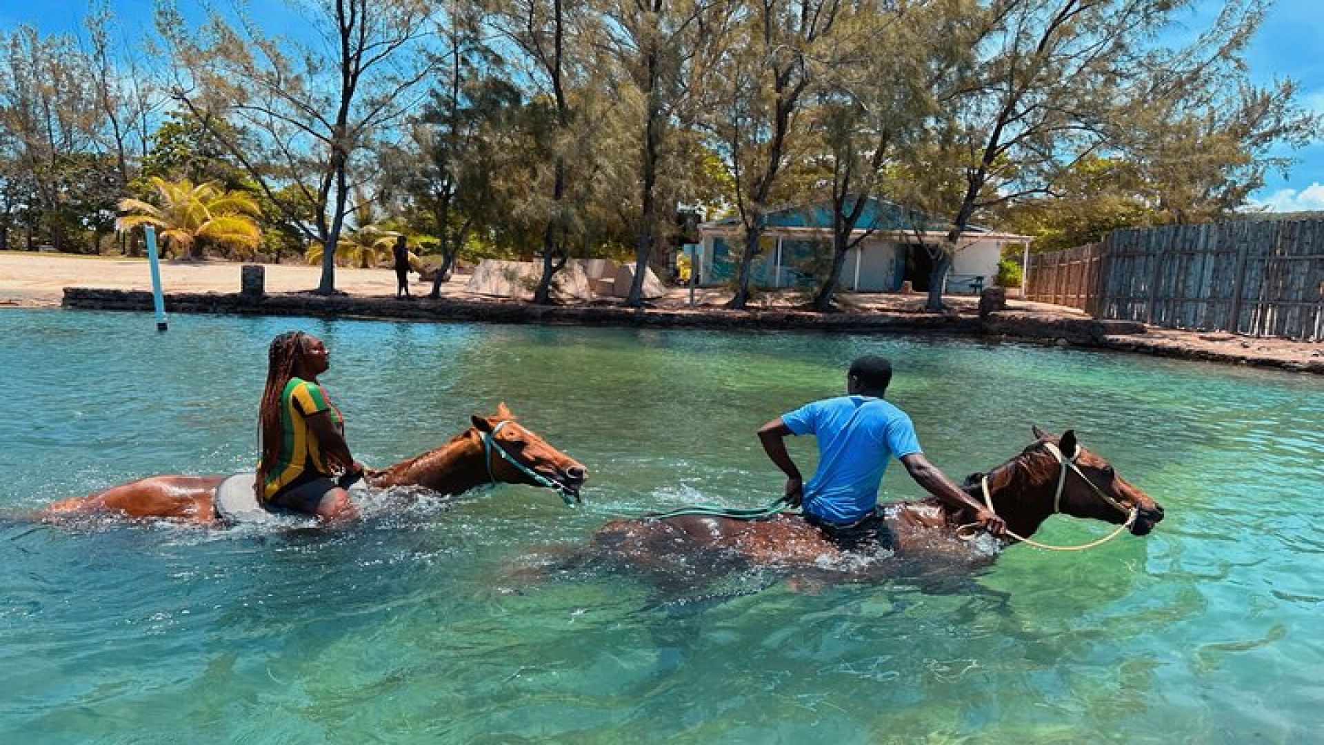Horseback Ride n Swim & Bamboo Rafting With Limestone Massage 