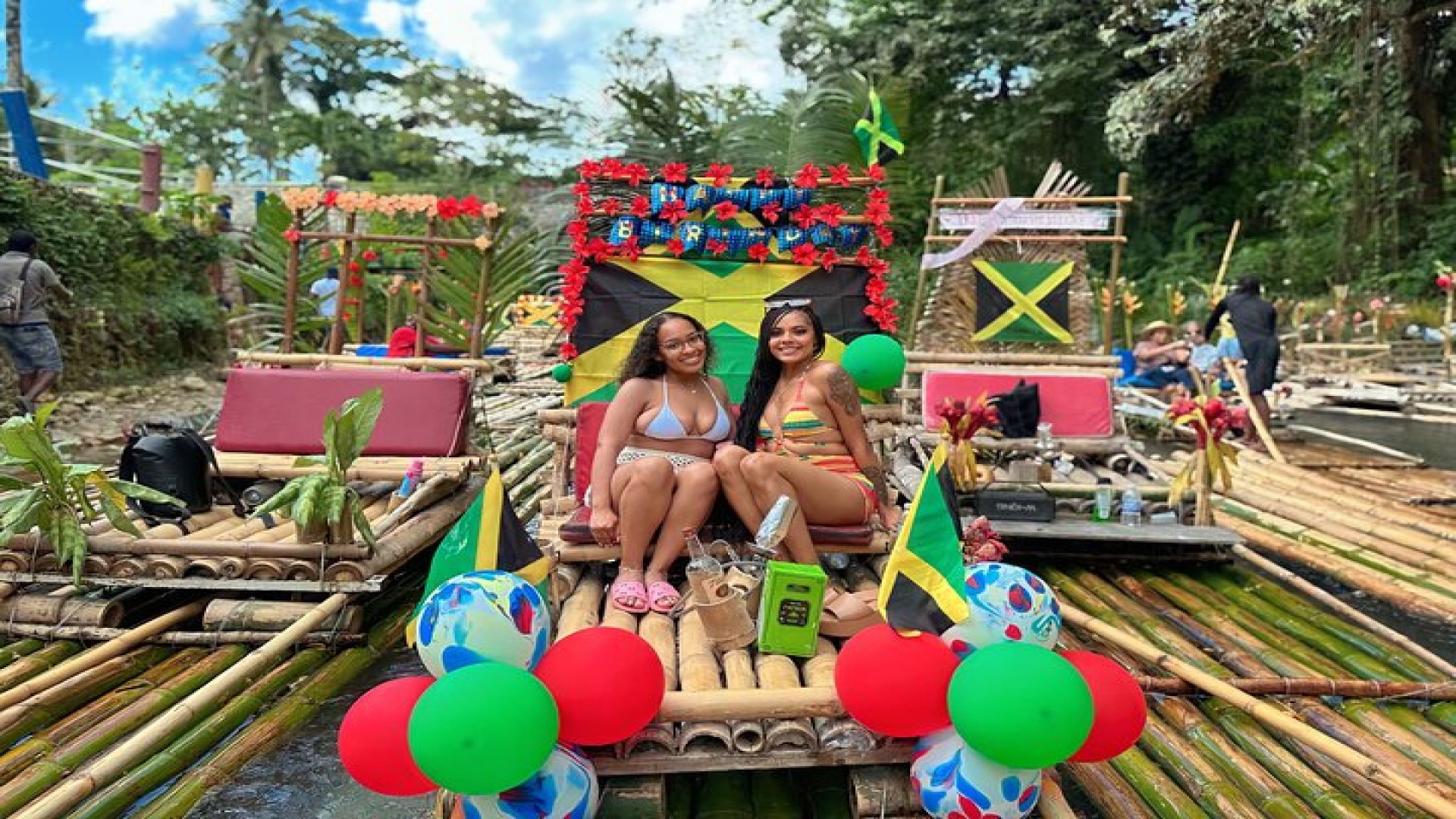 Horseback Ride n Swim & Bamboo Rafting With Limestone Massage 