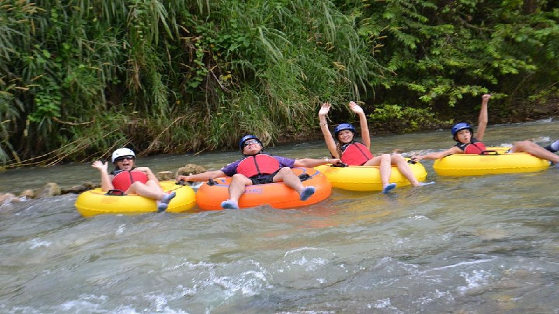 Irie Blue Hole & River Tubing Adventure Tour from Falmouth